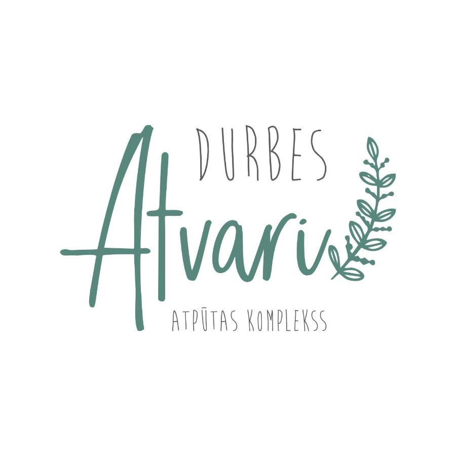 Durbes Atvari - Brivdienu Majas Ar Saunu Dış mekan fotoğraf